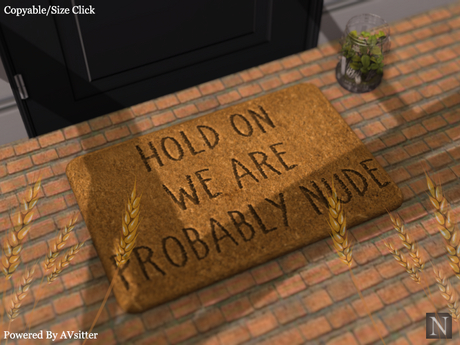 Second Life Marketplace - [Nerium] Welcome Mat - Nude